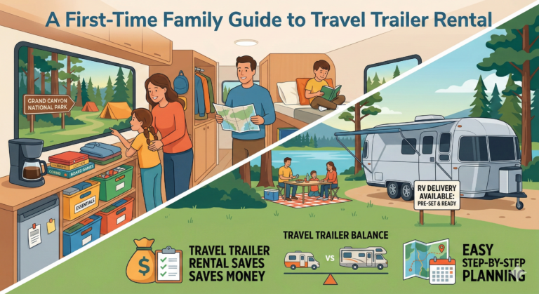 A First-Time Family Guide to Travel Trailer Rental A First-Time Family Guide to Travel Trailer Rental