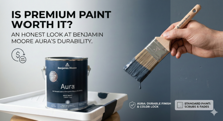 Is Premium Paint Worth It? An Honest Look at Benjamin Moore Aura’s Durability Is Premium Paint Worth It An Honest Look at Benjamin Moore Aura's Durability